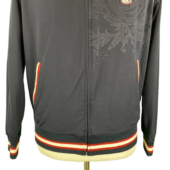 Billabong Navy Zip Up Track Jacket - Picture 4 of 16